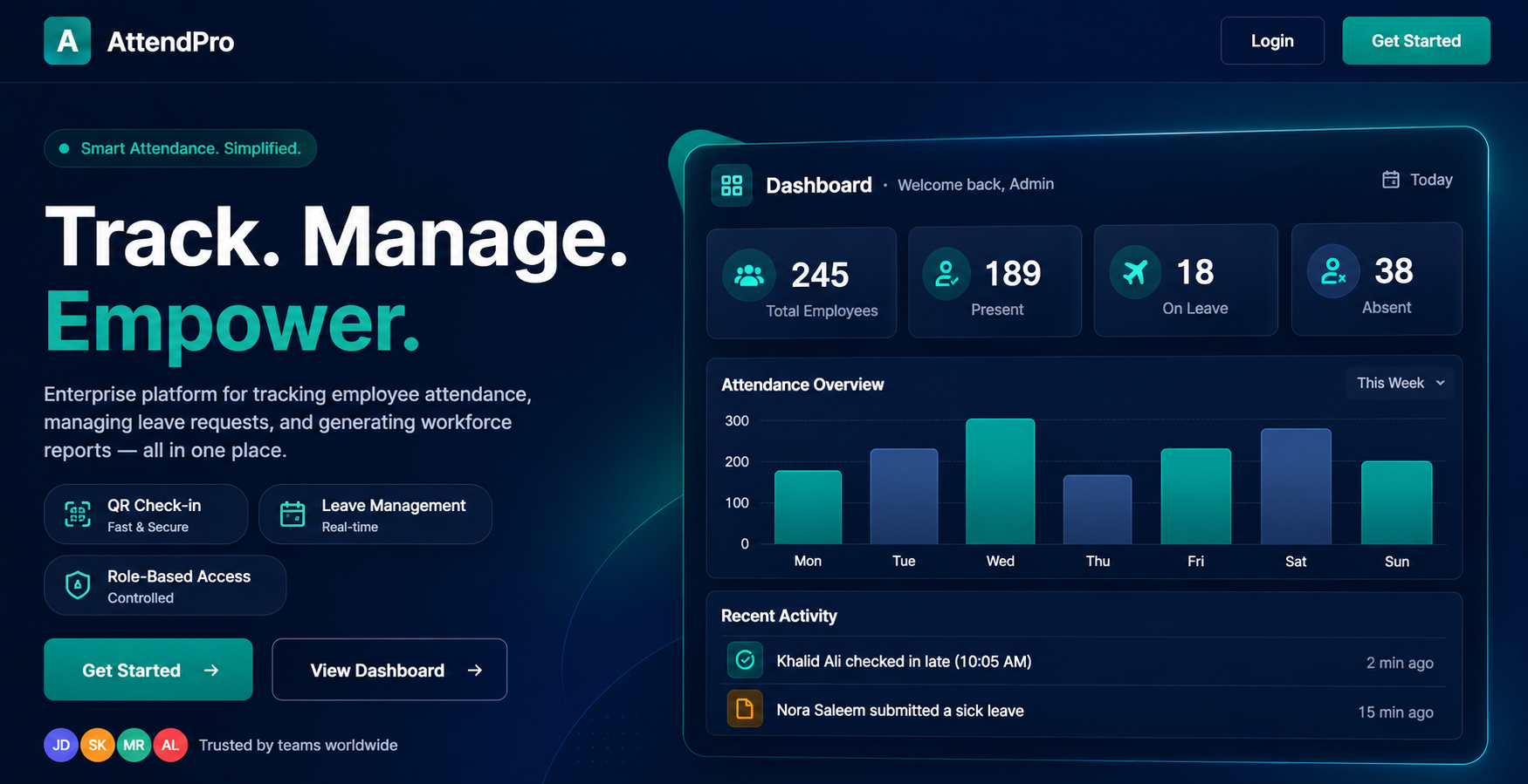 Attendance Management API Project